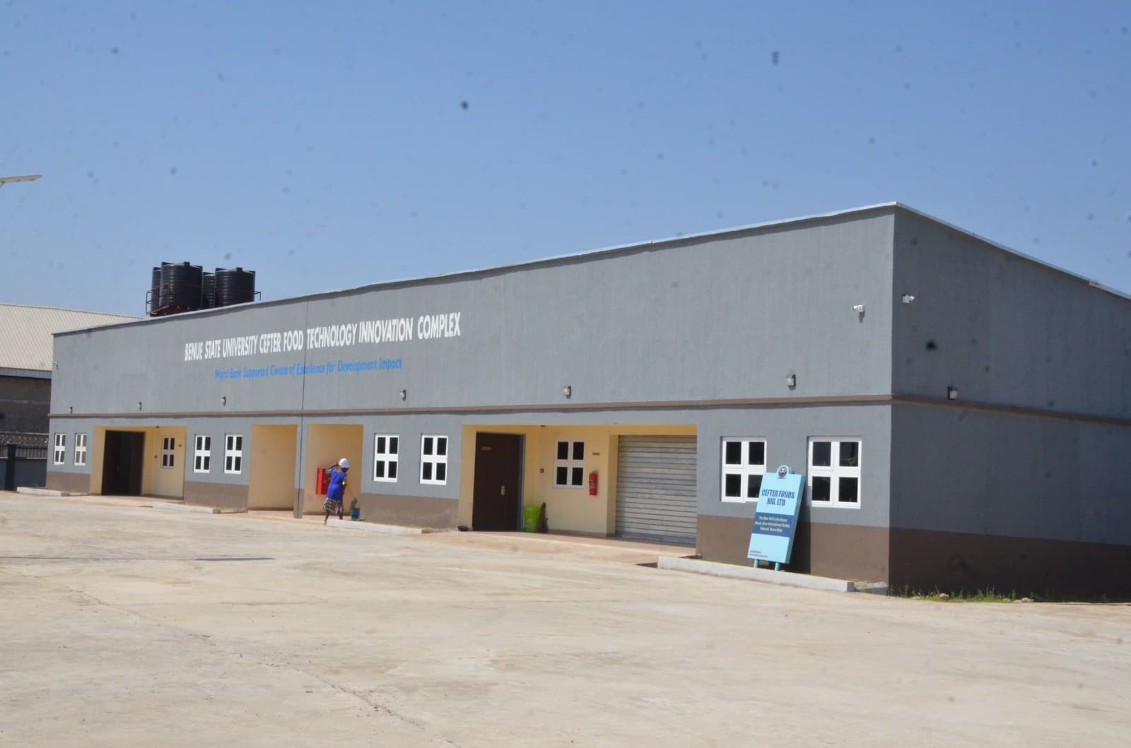 The Benue State University CEFTER Food Technology Innovation Complex, a World Bank-supported centre of excellence